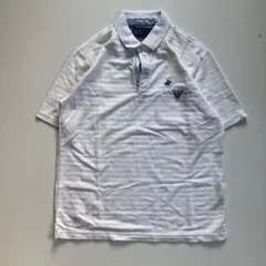 BHPC ロゴ刺繍 ポロシャツ LL ホワイト ゴルフウェア スポーツ