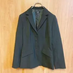 【PALECE GARDEN】 テーラードジャケット グレー 11号 Lサイズ