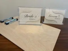 結婚式　受付　ウェルカムスペースセット