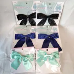 リボンまとめ売り3種6個セット　ペンライトリボン　推し活・資材パーツ