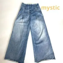 mystic ハイウエストパンツ　レディース　ジーンズ　デニム　ミスティック