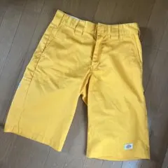 Dickies ハーフパンツ 28 イエローのサムネイル