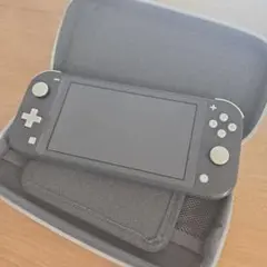 Nintendo Switch Lite グレー 本体のみ ポーチ付き - メルカリ