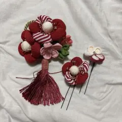 成人式髪飾り
