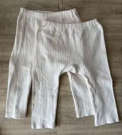 PUPO プーポ　ふんわりタッチリブレギンス　セット　90