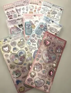 正規品 キャンディ ステッカー ジュエル シール 平成はっぴーフォン サンリオ