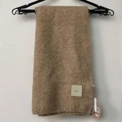 【新品】しまむらtal. by yumi ブークレニットマフラー　中薄橙