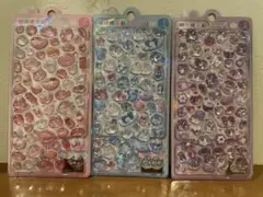 残り1セットボンボンドロップシールデザインシール3枚セット