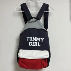 訳あり トミーガール リュック スウェット トリコロール tommy girlのサムネイル