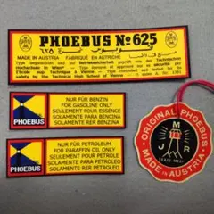 ホエーブス PHOEBUS 625 デカール(シール)タグ レプリカセット ②のサムネイル