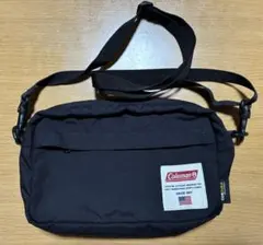 Coleman コールマン ショルダーバッグ ブラック　メンズ　レディース