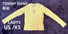 新品　TOMMY JEANS ロンT XS⭐️匿名配送LTO110