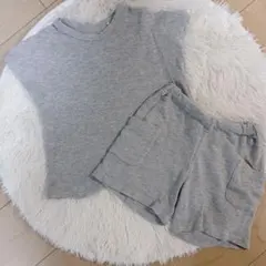 キッズ セットアップ 西松屋 半袖tシャツ110cmパンツ 100cm2点セット