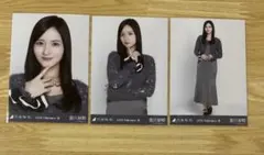 乃木坂46 生写真　ファーニット+キャミワンピ　金川紗耶　コンプ