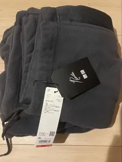 完売品　ユニクロNeedles XL グレー ワイドパンツ