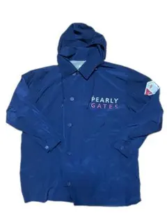 【未使用級】 PEARLY GATES ナイロンジャケット ロゴ ネイビー 3 2025年最新】PEARLY GATES メンズ ナイロンジャケットの人気