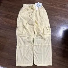 【新品】LTXC カーゴパンツ ライトイエロー 150サイズのサムネイル