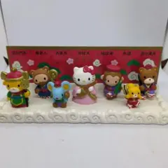 サンリオ 七福神 フィギュア セット ハローキティ！のサムネイル