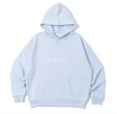 BlessU フード付きパーカー ライトブルー