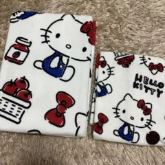 しまむら　ハローキティ　ハッピーバッグ　フェイスタオル　バスタオル　2点セット