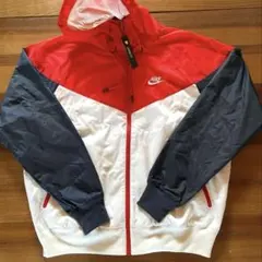 NIKE ウィンドランナー　ナイロンジャケット　トリコロールカラー 新品　Sのサムネイル