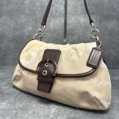 良品✨コーチ ソーホー シグネチャー ワンショルダーバッグ 肩掛け