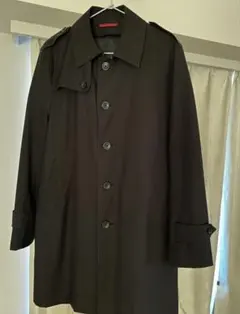 LES MUES ブラック トレンチコートAOKI