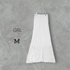 【GRL】白石麻衣さん着用✨リブニットロングスカート 美ライン 上品フェミニン