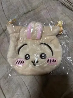 ちいかわ おかお巾着② うさぎ
