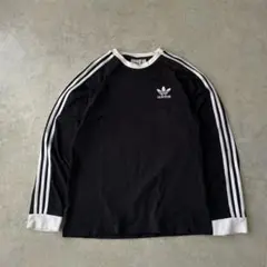 adidas アディダス ロンT トレフォイル 黒