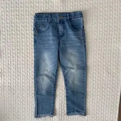 ストレートデニム　切りっぱなし　１１０　petit Main