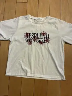 レトロガール　半袖Tシャツ ホワイトのサムネイル