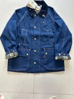 ネイビー デニムジャケットXL