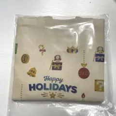 任天堂 Happy HOLIDAYS トートバッグ