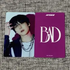 ATEEZ ユノ ネオウィング特典 BAD Japanese ver. トレカ - メルカリ