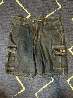 X-LARGE ハーフデニムパンツ