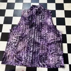 J7210 FINANCIER ジップベスト　サイズ3L