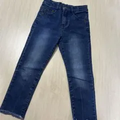 petit main ダークブルー デニム 120