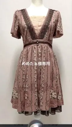 axes femme 半袖 花柄 レース ブラウスのサムネイル