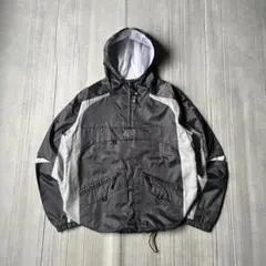 FOX RACING 00sアノラックパーカー ナイロンジャケット ドローコード