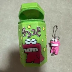 クレヨンしんちゃん　シリコンミニポーチ　チョコビ　ワニヤマキーホルダーセット