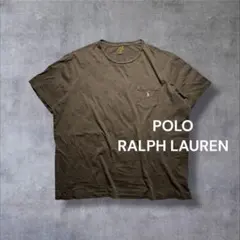 POLO RALPH LAUREN ポケットTシャツ XXL チャコール