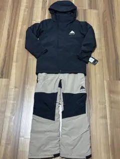 BURTON スノーボードウェア上下セット キッズ 140cm - メルカリ