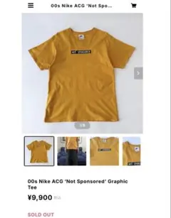 90s 00s Nike ACG Not Sponsored Tシャツのサムネイル