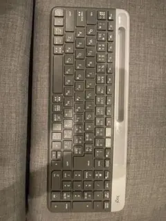 スリムマルチデバイスキーボード 静音 ワイヤレスキーボード Bluetooth