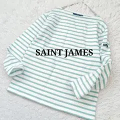 【セントジェームス】ウェッソン ボーダーボートネックカットソー 別注 フランス製