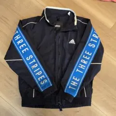 THREE STRIPES　キッズ　150　adidas　ウインドブレーカー
