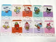 【新品未開封品】サンリオキャラクターズ みんなで応援！アクスタ10個セット