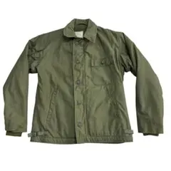 ビンテージ　60s　ミリタリー　US NAVY　A-2　デッキジャケットのサムネイル