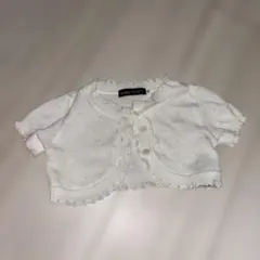 BeBe カーディガン ホワイト 80cmのサムネイル